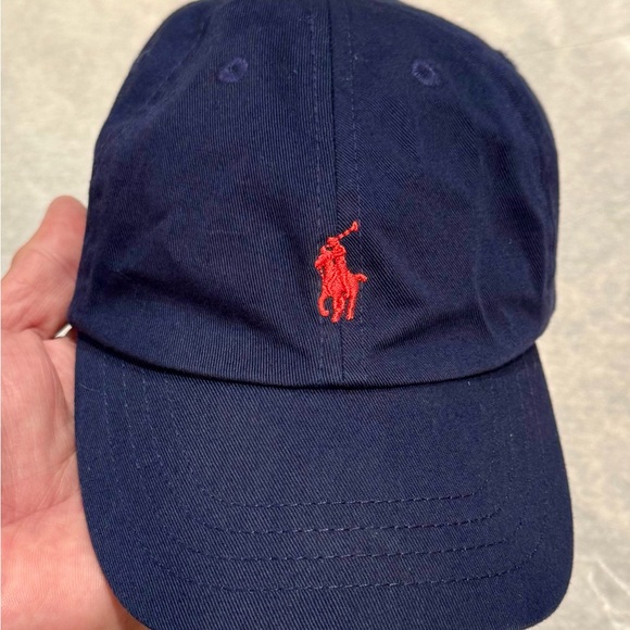 KIDS POLO RALPH LAUREN BASEBALL HAT CAP SZ ONE SIZE 2T-4T | EXCELLENT - Picture 4 of 6